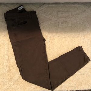 Madewell skinny olive pants